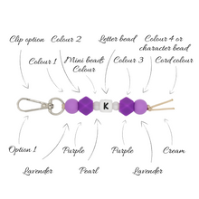 Load image into Gallery viewer, PERSONALISED NAME BAG TAG/KEYCHAIN