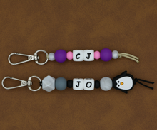 Load image into Gallery viewer, PERSONALISED NAME BAG TAG/KEYCHAIN