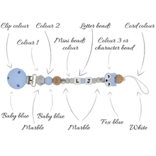 Load image into Gallery viewer, PERSONALISED DUMMY CLIP - 2 LETTERS