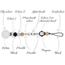 Load image into Gallery viewer, PERSONALISED DUMMY CLIP - 3 LETTERS