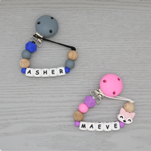 Load image into Gallery viewer, PERSONALISED DUMMY CLIP - 5 LETTERS