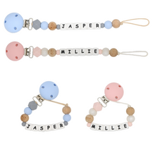 Load image into Gallery viewer, PERSONALISED DUMMY CLIP - 6 LETTERS