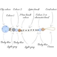 Load image into Gallery viewer, PERSONALISED DUMMY CLIP - 6 LETTERS