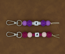 Load image into Gallery viewer, PERSONALISED NAME BAG TAG/KEYCHAIN