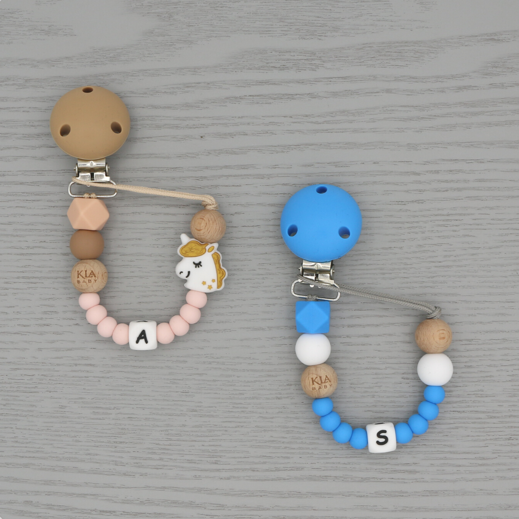 PERSONALISED DUMMY CLIP - 1 LETTER